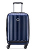 DELSY Paris Helium Aero Hardside Expandable Luggage Spinner Wheels Blue Cobalt New