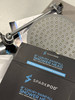 SPARKPOD ROUND RAIN SHOWER HEAD WITH EXTENSION ARM 8" ROUND - CHARCOAL GRAY