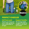 MIRACLE-GRO 4-IN-1 GARDEN STOOL MULTI-USE GARDEN SCOOTER ROLLING CART - GREEN