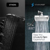 SPARKPOD SQUARE RAIN SHOWER HEAD - 6" SQUARE - CHROME