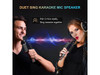 BONAOK Karaoke Microphone, Portable Wireless Bluetooth Karaoke Mic for Adults &