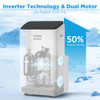 TURBRO Greenland 14,000 BTU Inverter Portable Air Conditioner GLP10AC-V - White