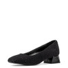 DYLAN SHOES WOMEN’S 1.3” BLOCK HEEL SHOES VOLT BLACK/BOUCLE SIZE 7 New