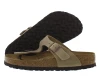 BIRKENSTOCK GIZEH OILED LEATHER SHOES - SIZE: MEN 8 WOMEN 10 - TOBACCO BROWN New