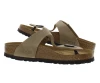 BIRKENSTOCK GIZEH OILED LEATHER SHOES - SIZE: MEN 8 WOMEN 10 - TOBACCO BROWN New