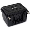 KOAH WEATHERPROOF HARD CASE CUSTOMIZABLE FOAM 10X9X7 INCH RUGGED BLACK