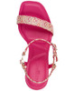 KL253551 KARL LAGERFELD WOMEN'S CYBIL EVENING DRESS HEEL TEABERRY SIZE 8.5