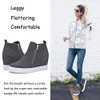ATHLEFIT WOMEN'S HIDDEN WEDGE SNEAKERS PLATFORM WEDGIESNEAKERS SIZE 9 GRAY