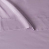 Amazon Basics Microfiber 3 Piece Sheet Set Twin 4 Pack Solid Frosted Lavender New