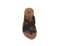 HB227501 HARBORSIDES WOMEN KINDRA WEDGE SANDALS SIZE 6.5 BLACK New