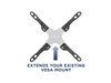 Mount-It! VESA Mount Adapter Kit | TV Wall Mount Bracket Adapter Converts 75x75