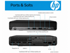 HP ProDesk 400 G9 Mini Desktop Intel Core i5-12500T 16GB RAM 256GB NVMe SSD