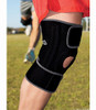 ACE BRAND KNEE SUPPORT WITH SIDE STABILIZERS ADJUSTABLE BLACK/GRAY 1 SUPPORT