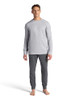 GAM233PA07027 Gaiam Men's Comfort Jogger Relaxed Fit 30” Heavyweight Charcoal L New