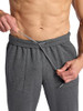 GAM233PA07027 Gaiam Men's Comfort Jogger Relaxed Fit 30” Heavyweight Charcoal L New