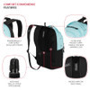 SWISSGEAR VERSA LAPTOP BACKPACK, 18.25"X12.5"X6.25" - CLEAR SKY New