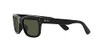 RAY-BAN MEN'S MR. BURBANK RECTANGULAR SUNGLASSES - BLACK/GREEN