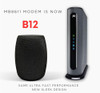 MOTOROLA - B12 32 X 8 DOCSIS 3.1 CABLE MODEM - BLACK
