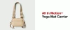 ALL IN MOTION YOGA MAT CARRIER BUCKLE CLOSURE, RECYCLED NYLON - BEIGE
