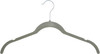 Amazon Basics Space Saving Slim Velvet Non-Slip Clothes Hangers 30-Pack - Gray