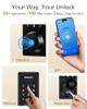 PHILIPS FINGERPRINT KEYLESS ENTRY DOOR LOCK KEYPAD DEADBOLT DDL240X-1HB-N - NI