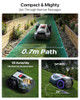 ANTHBOT M5 Robot Lawn Mower 1/8 Acre Dual Vision+Full-Band RTK Lawnmower - Gray
