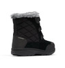 BL0836 COLUMBIA ICE MAIDEN SHORTY SNOW BOOTS WOMEN BLACK/COLUMBIA GRAY SIZE 9.5