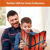 LINK TRADING CARD 3 RING ZIPPER BINDER 50 4 POCKET SHEETS 400 CARDS - BAKSETBALL