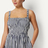 AMAZON ESSENTIALS X SOFIA GRAINGE MOMMY ME DRESSES 2XL - NAVY GINGHAM New