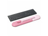 Kensington Duo Gel Wrist Rest - 0.87" Height x 17.72" Width x 3.66" Depth - Pink