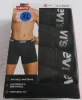 LEVI STRAUSS LEVI'S MEN'S BOXER BRIEFS 4 PACK COTTON - SIZE: MEN XL - BLACK New