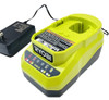 RYOBI ONE+ 18V LITHIUM-ION CHARGER PCG002 - LIGHT GREEN/BLACK