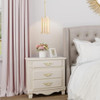 OPTIMANT LIGHTING GOLD PENDANT LIGHTING MODERN GLASS CYLINDER - GOLD