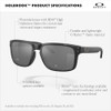 OAKLEY HOLBROOK XL SUNGLASSES, POLISHED FRAME, 3N, OO9417-0359 - BLACK/SAPPHIRE