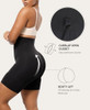 SHAPELLX SHAPEWEAR TUMMY CONTROL SHORT WOMEN XL SXMT240163-BK - BLACK New
