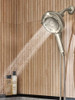MOEN QUATTRO HANDHELD FOUR UNIQUE SHOWER MAGNETIX DOCK Brushed Nickel - Nickel