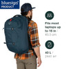 OSPREY TRAVEL BACKPACK 40L 10003320 - BLACK/GRAY