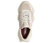 Skechers Womens Street Wave Sneaker Memory Foam Lux, Slip-ins, Size 7, Off White