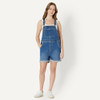 AEWM54002M25-MBV-2XL Amazon Essentials Women's Denim Short Overalls XXL