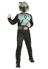 Jazwares Star Wars Boba Fett Costume for Youth Boys Printed Jumpsuit - M (8-10)