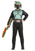Jazwares Star Wars Boba Fett Costume for Youth Boys Printed Jumpsuit - M (8-10)