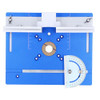GENERIC WOODWORKING BENCHES ROUTER TABLE PLATE, VERSATILE STURDY (BLUE)
