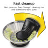 HAMILTON BEACH EASY CLEAN JUICE EXTRACTOR, 3" CHUTE, R67870 - STAINLESS STEEL