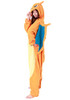 SAZAC POKEMON CHARIZARD KIGURUMI ONESIE ADULT UNISEX, ORANGE/YELLOW/TEAL/WHITE New