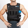 RUNMAX 20LBS - 150LBS ADJUSTABLE WEIGHTED VEST SHOULDER PADS OPTION - BLACK