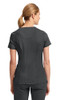 Cherokee Infinity Womens Mock Wrap Scrub Top - 2625A - Size S - Black