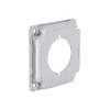 RACO 810C 30-50A RECEPTACLE 2.141-INCH DIAMETER 4-INCH SQUARE EXPOSED WORK COVER New