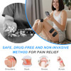 BELIFU TENS EMS UNIT MUSCLE STIMULATOR PAIN RELIEF THERAPY 4 IN 1 TENS EMS Gray New