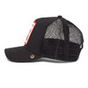 GOORIN BROS. THE FARM A-FRAME TRUCKER CAP BASEBALL CAP MEN'S ONE SIZE BLACK