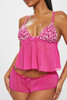 FASHION NOVA SWEET ATTRACTION 2 PIECE SET - SIZE: WOMEN L - FUSCIA